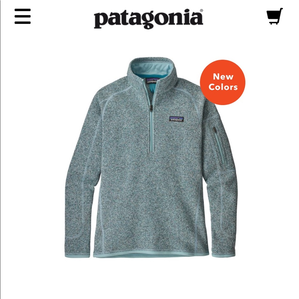 Patagonia better sweater 1/4 zip